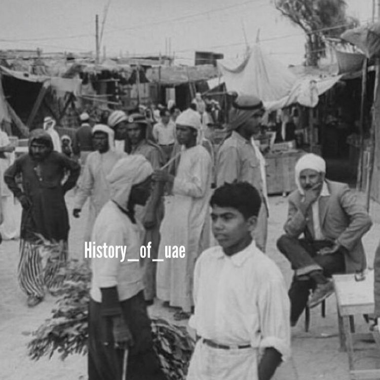 سوق-أبوظبي-في-الخمسينات