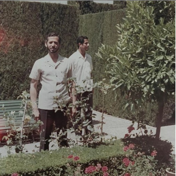 السيد-مبارك-بن-محمد-آل-نهيان-وزير-الداخلية-السابق-و-بطي-بن-بشر-في-إحدى-الزيارات-لإسبانيا-عام1969