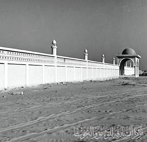 مصلى العيد في منطقة المصلى في مدينة الشارقة عام 1970