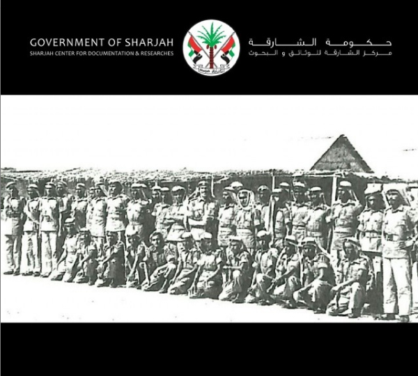 صورة لكتيبة من قوات كشافة ساحل عمان في الشارقة